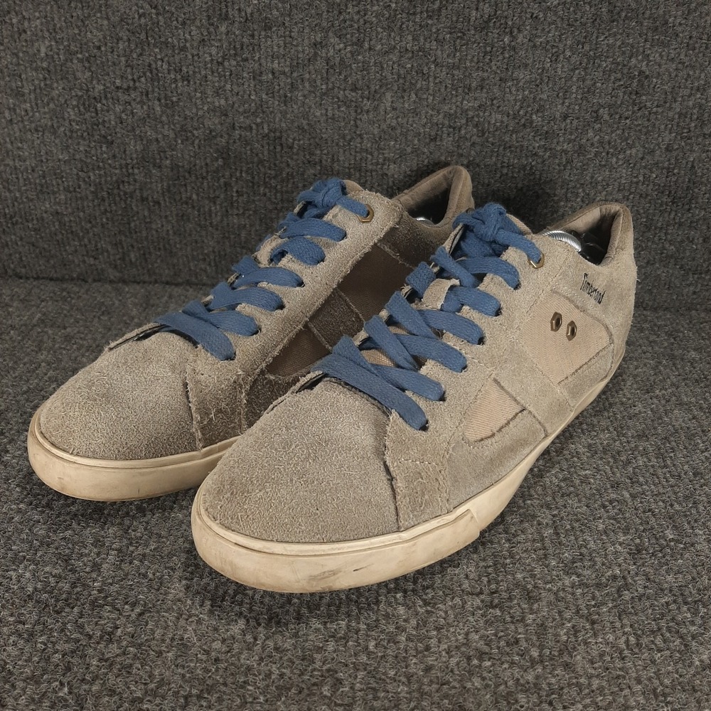 Timberland Women's Sneakers 9.5 Suede and Canvas Low Top Sneaker Classic